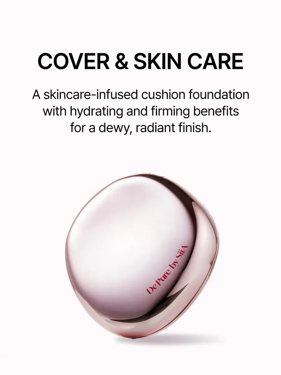 Подушечка для тональной основы с эффектом сияния, 2 шт., Flawless Glow SIIA Cosmetics, N09 Veil — изображение 5 из 10