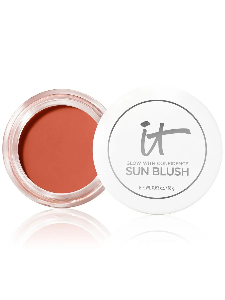 Солнцезащитные румяна Glow With Confidence IT Cosmetics, цвет sun warmth