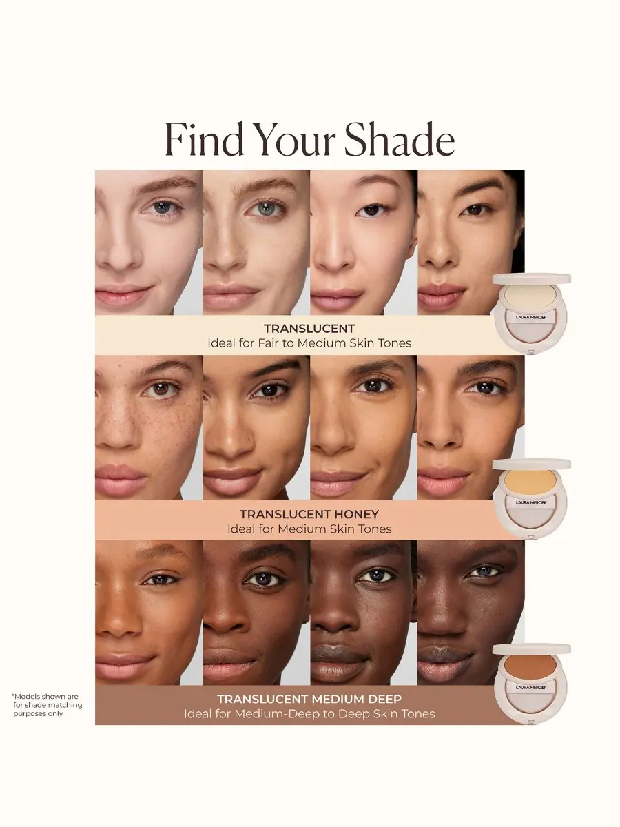 Полупрозрачная прессованная фиксирующая пудра Ultra-Blur Laura Mercier — изображение 3 из 10
