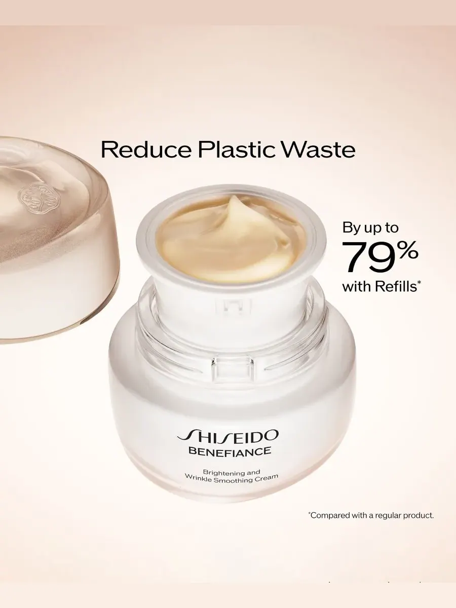 Сыворотка Shiseido — Сменный блок крема Benefiance для осветления кожи и разглаживания морщин — изображение 6 из 9