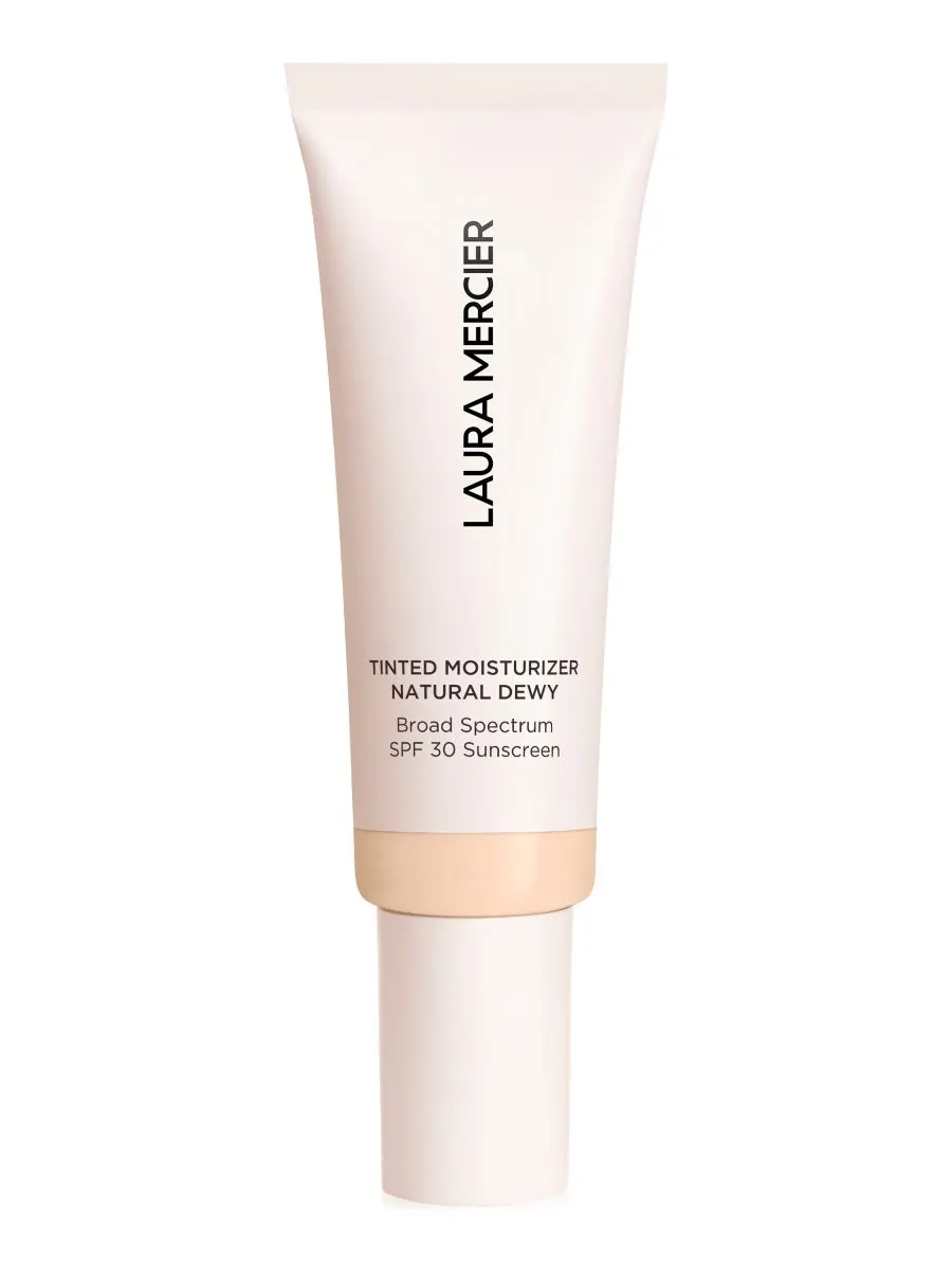 Крем для лица SPF LAURA MERCIER Тонирующий увлажняющий с эффектом сияния, цвет 0n silk- very fair