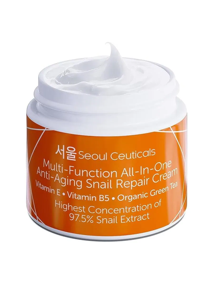 Крем для лица Seoul Ceuticals — Корейский для восстановления кожи с экстрактом улиточной слизи (K — мульти
