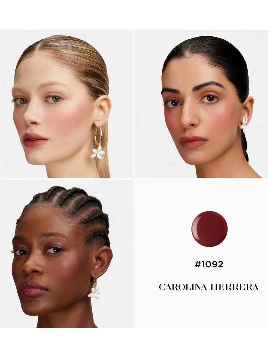 Коллекция жидких румян Carolina Herrera, цвет 1092 - plum tulip — изображение 3 из 8