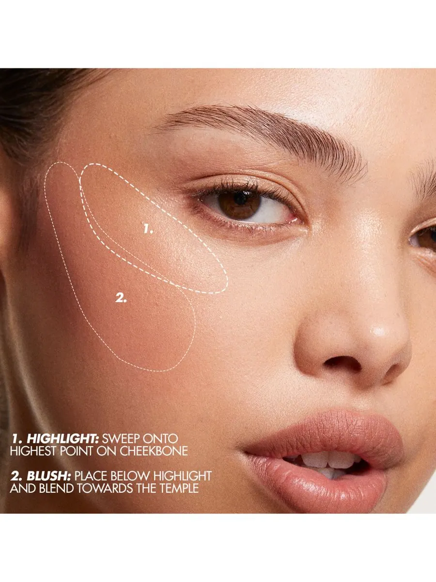 Стойкие пудровые румяна Artist Longwear Skin-Fusing Powder Blush MAKE UP FOR EVER, цвет b210- bold — изображение 4 из 8