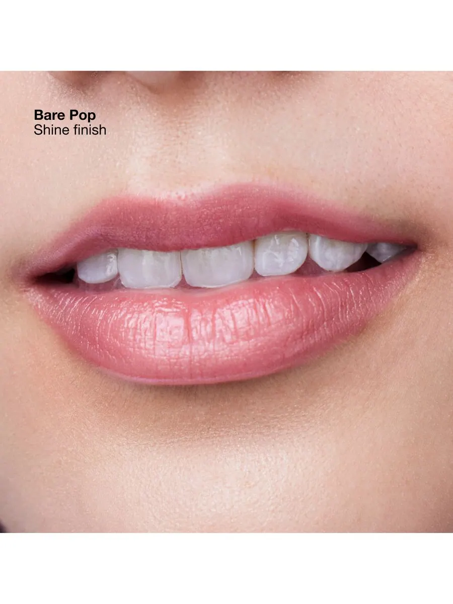 Помада Pop Longwear Shine, 0,14 унции Clinique, цвет bare pop — изображение 3 из 10