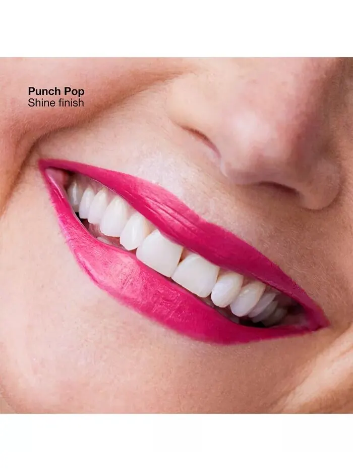 Губная помада Pop Longwear Shine, 0,14 унции Clinique, цвет Punch Pop — изображение 3 из 12