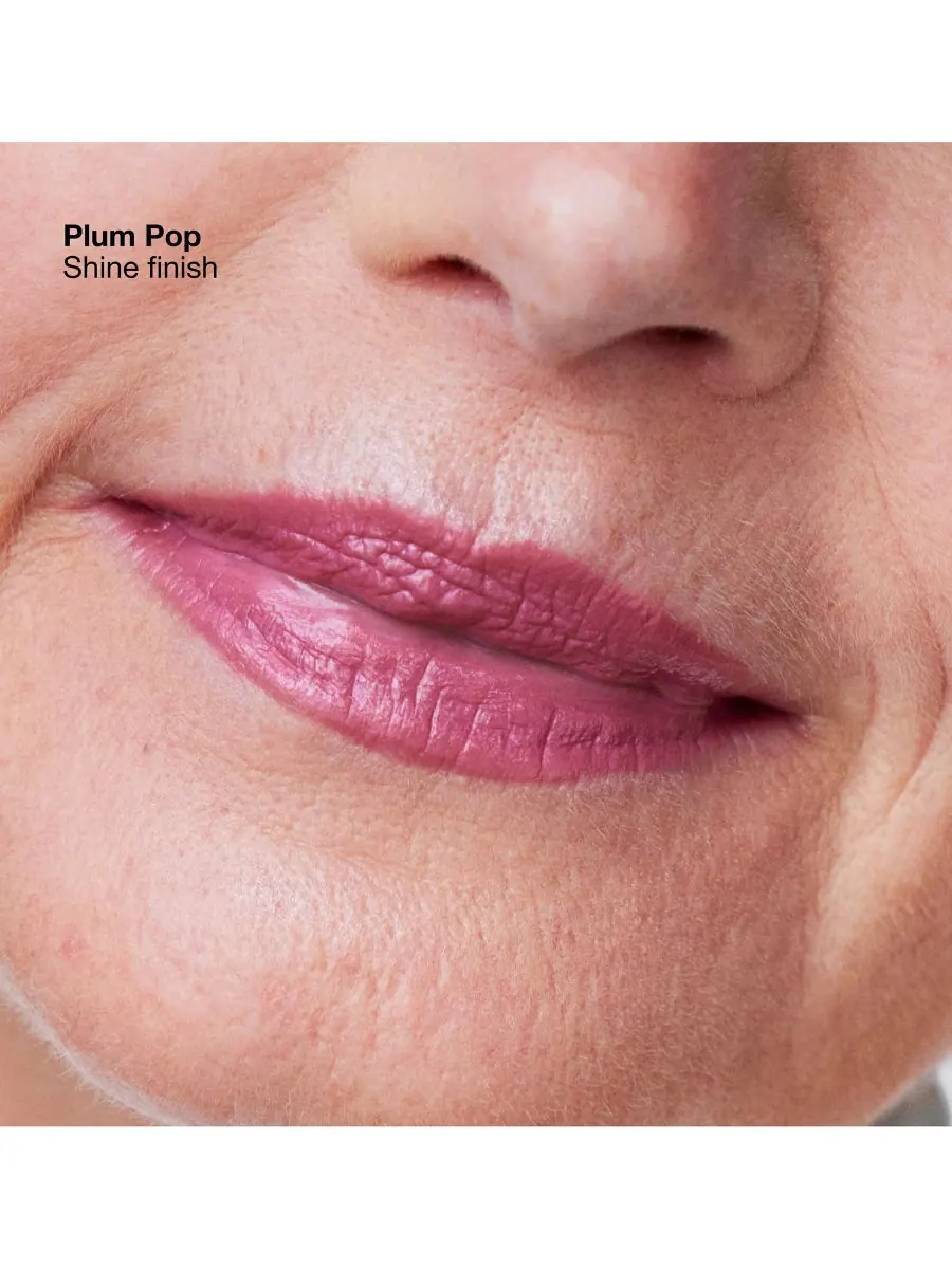 Помада Pop Longwear Shine, 0,14 унции Clinique, цвет plum pop — изображение 3 из 10