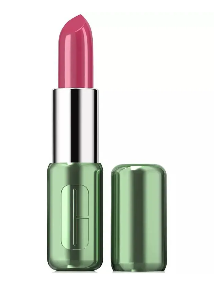 Губная помада Pop Longwear Shine, 0,14 унции Clinique, цвет Love Pop — изображение 1 из 12