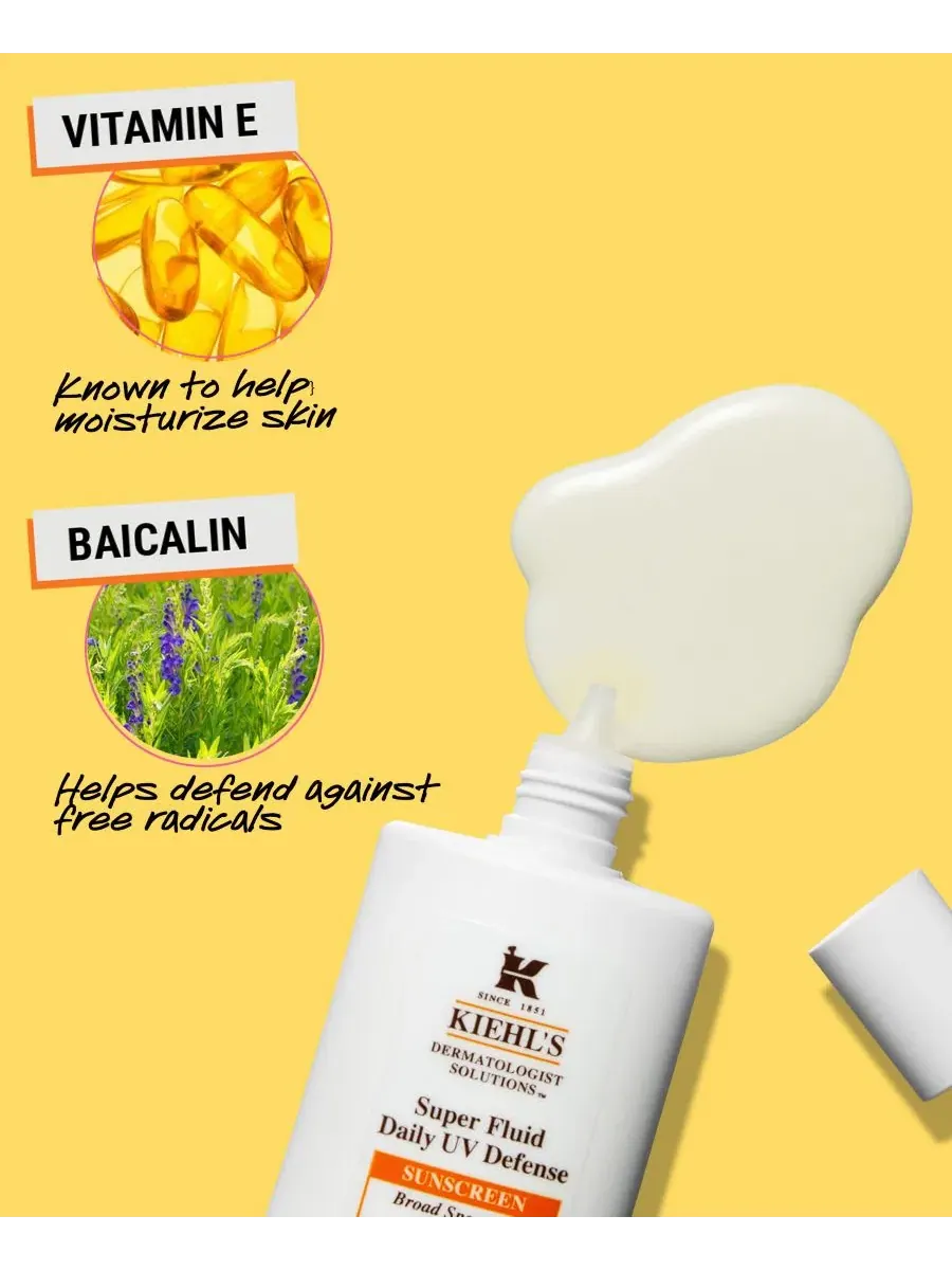 Солнцезащитный флюид для лица SPF 50+ Super Fluid Daily UV Defense Kiehl's Since 1851 — изображение 7 из 8