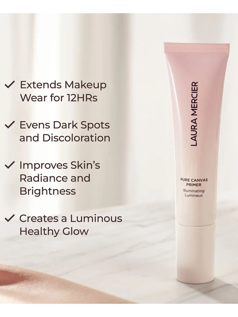 Праймер Mini Pure Canvas, 0,5 унции Laura Mercier, цвет illuminating — изображение 6 из 10