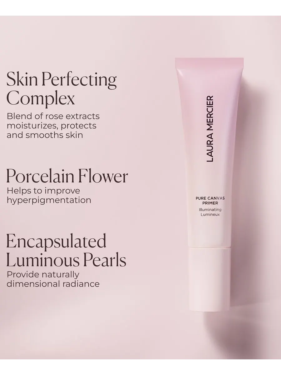 Праймер Mini Pure Canvas, 0,5 унции Laura Mercier, цвет illuminating — изображение 7 из 10
