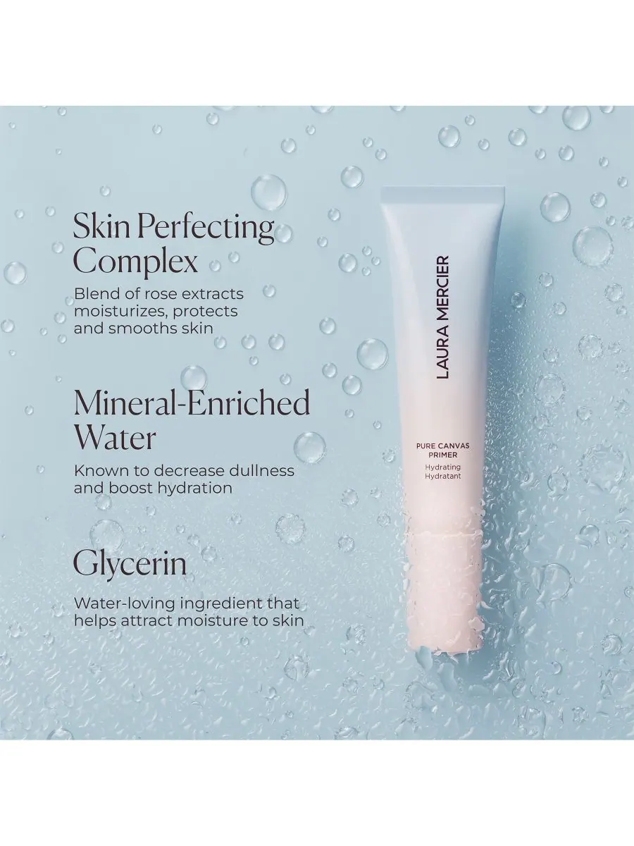 Праймер Mini Pure Canvas, 0,5 унции Laura Mercier, цвет hydrating — изображение 8 из 10