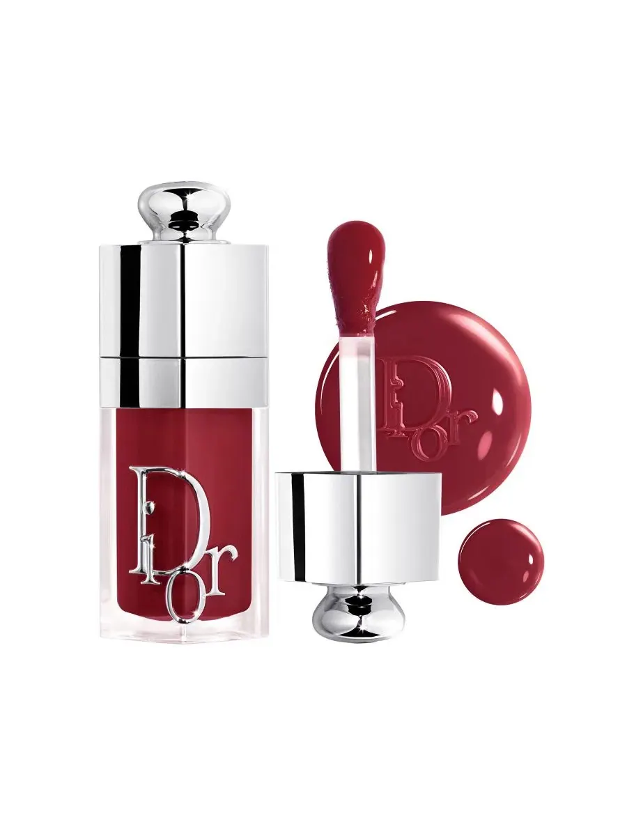 Набор: масло для губ DIOR Addict Lip Glow Oil 104 Black Cherry и парфюмерная вода DIOR Addict DIOR