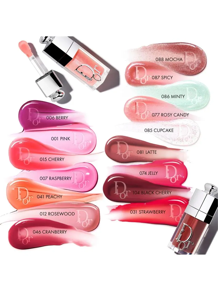 Набор для красоты с маслом для губ и парфюмом DIOR Addict, 006 Berry — изображение 12 из 14
