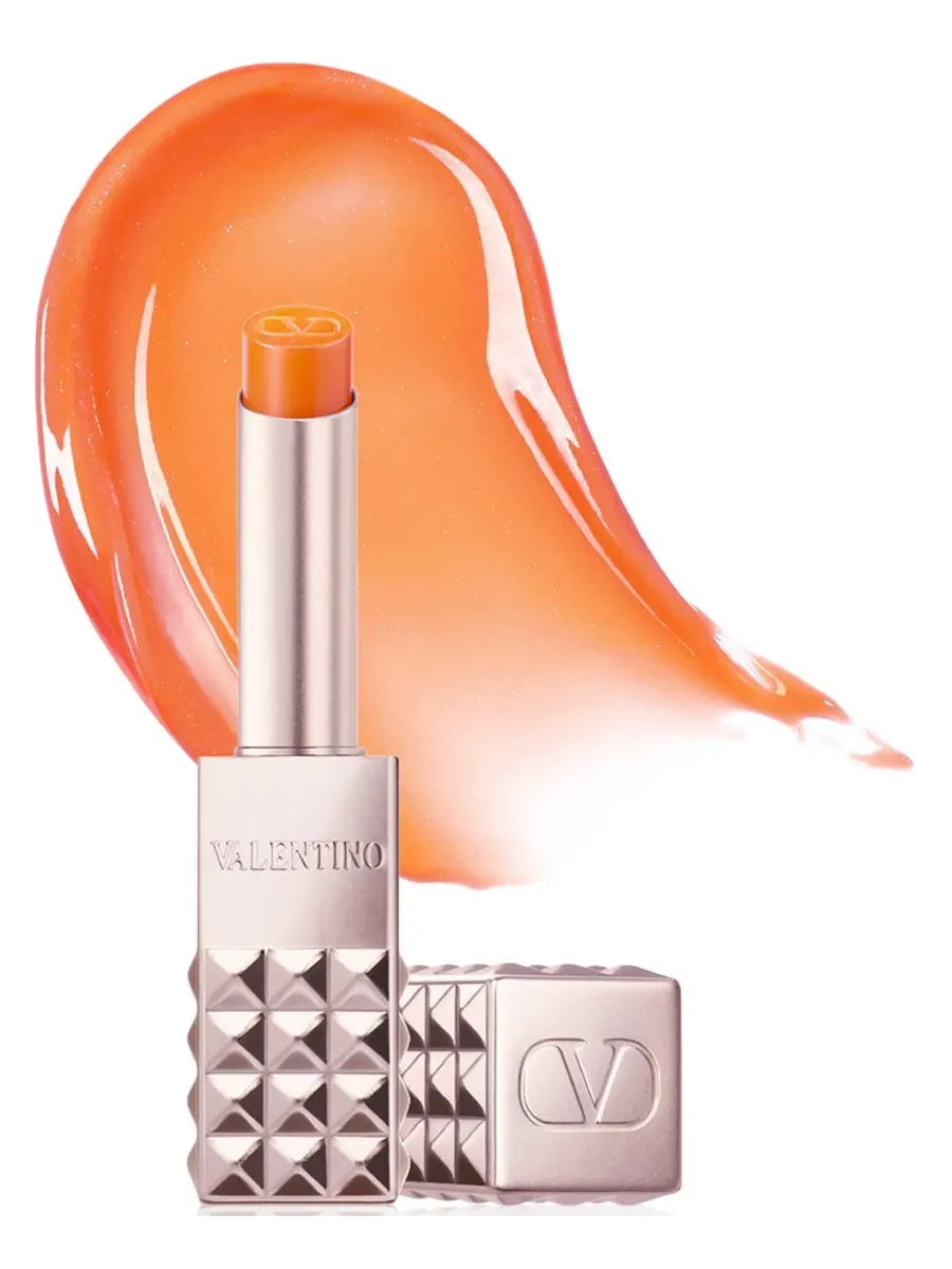 Увлажняющий бальзам для губ Spike Valentino Hydrating Disco Lip Balm, цвет 400A Solar Coral — без цвета