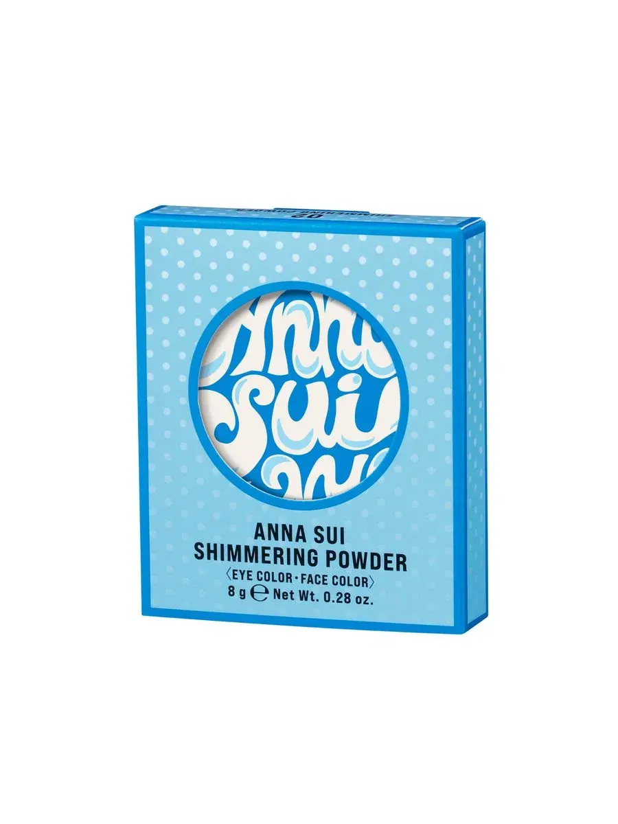 Палетка для макияжа Shimmering Powder NYC Collection Anna Sui, 8 г — изображение 3 из 8