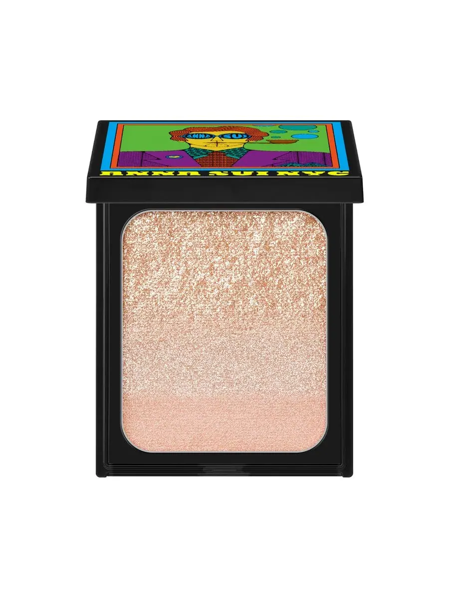 Палетка теней-хайлайтер Shimmering Powder NYC Collection Anna Sui, 03 Drowsy Copper — изображение 1 из 8
