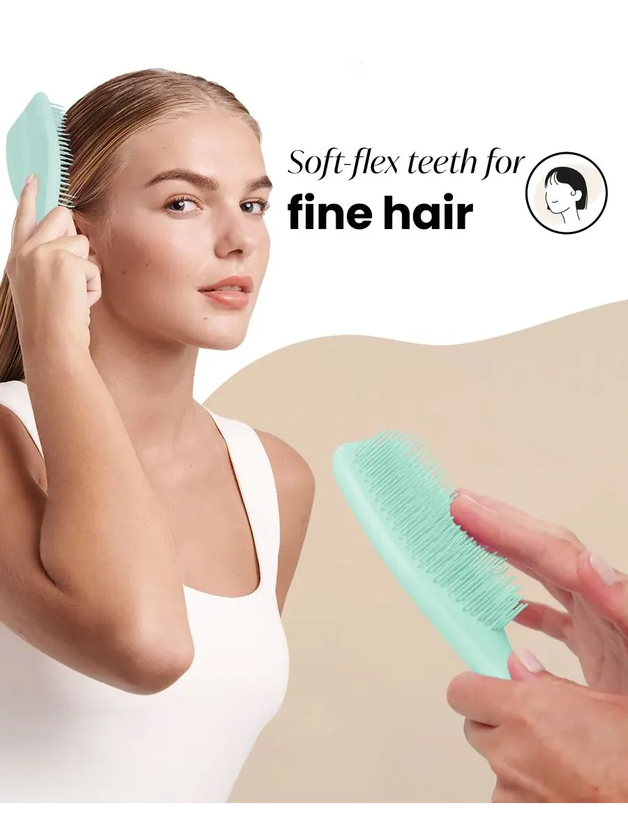 Идеальная расческа для распутывания тонких и ломких волос Tangle Teezer — 9