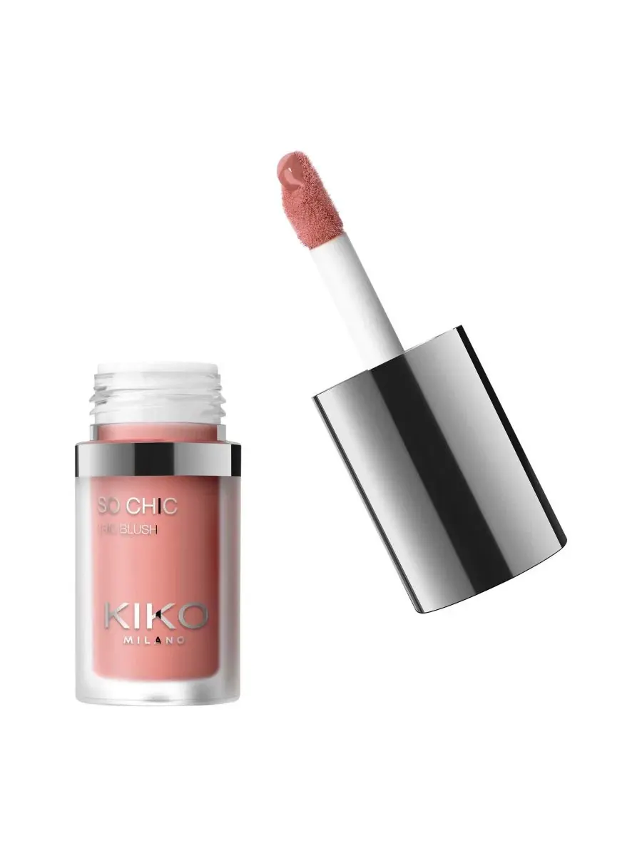 Палетка румян 3-в-1 So Chic Trio Blush KIKO Milano, 01 Sugar Spice — изображение 1 из 3