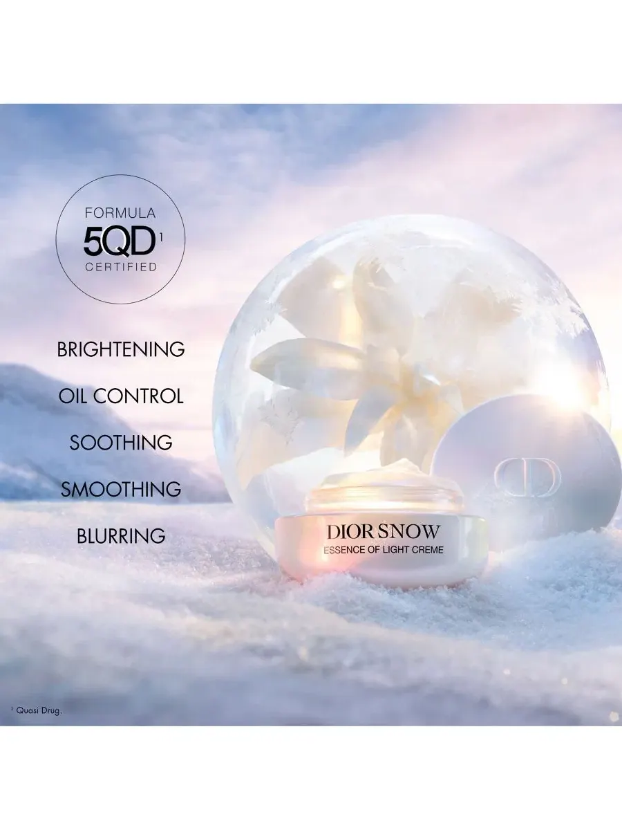 Осветляющий крем Diorsnow Essence Of Light Creme, 50 мл DIOR — изображение 3 из 6