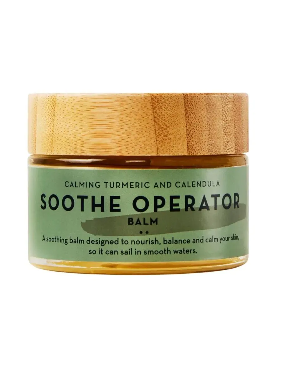 Бальзам для лица и губ успокаивающий с куркумой и календулой, 50 мл The Organic Skin Co. — мульти