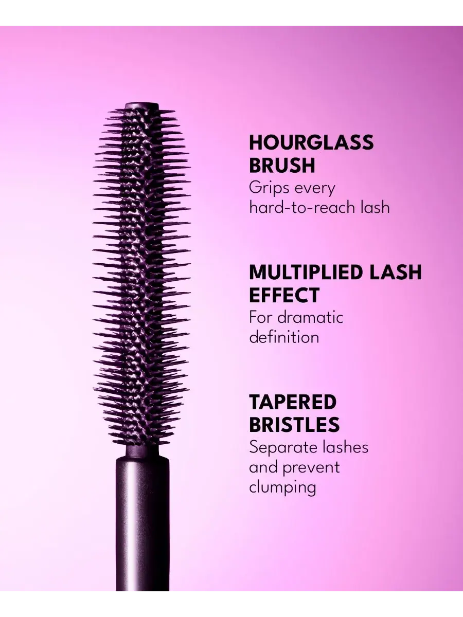 Водостойкая тушь для ресниц, придающая объем, 0,37 унции Buxom Cosmetics — изображение 6 из 9