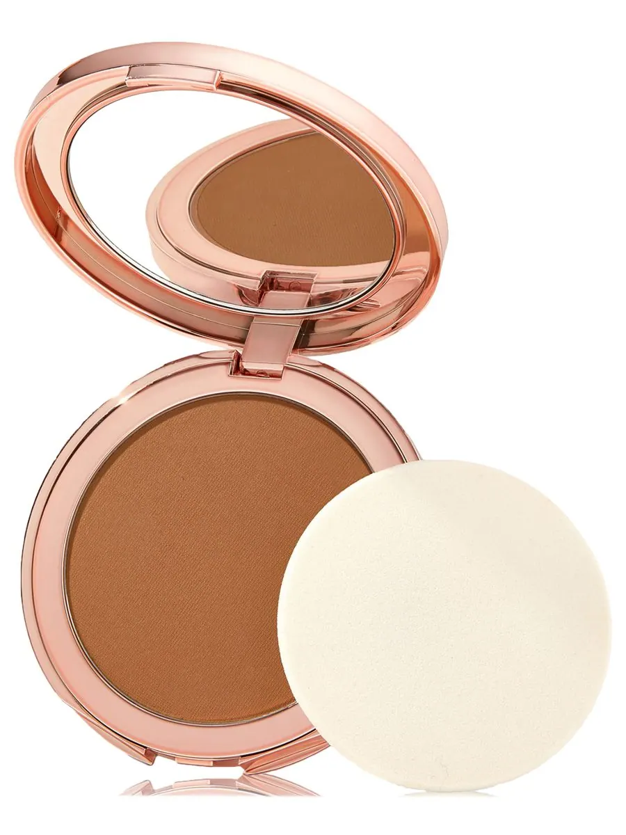 Тонирующая прессованная финишная пудра Smooth Operator Amazonian Clay Tarte — черный