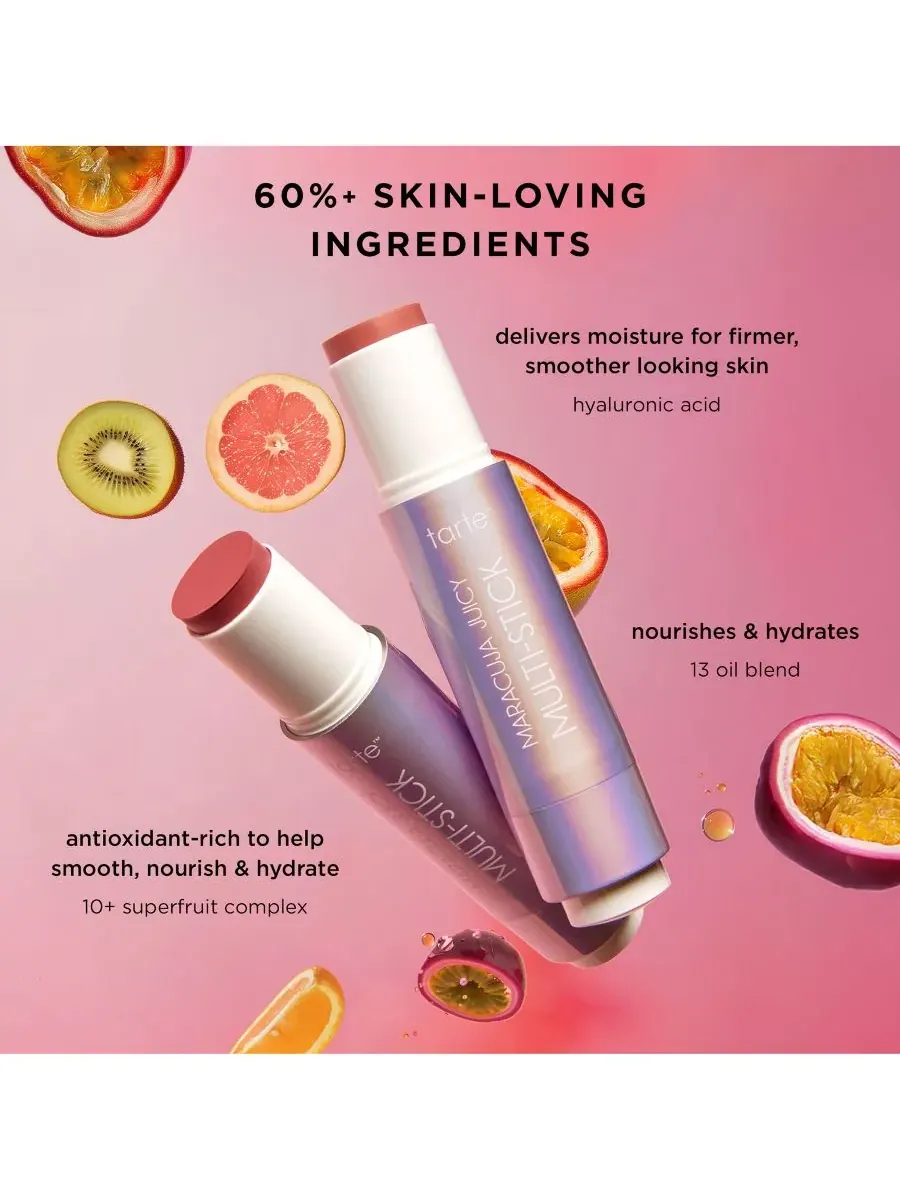 Многофункциональный стик для губ и щек Maracuja Juicy Tarte, Hot Tamale — изображение 7 из 8