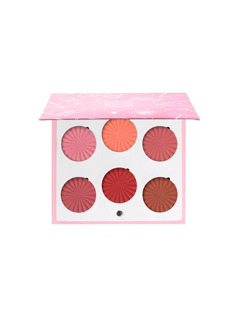 Палетка румян Mini Mix Face Palette Charm Your Cheeks OFRA Cosmetics