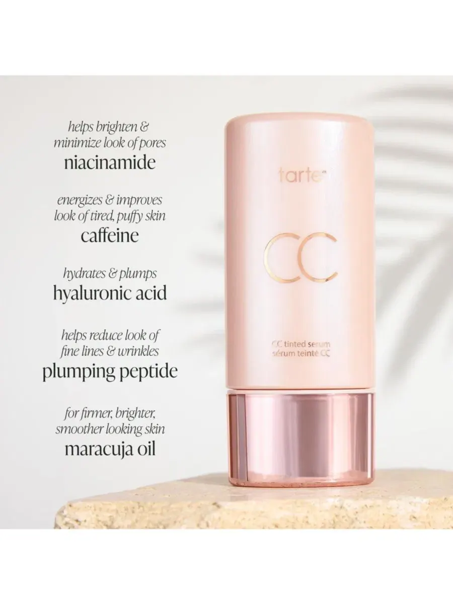 Тонирующая сыворотка CC Tinted Serum, 55 мл Tarte — изображение 3 из 12