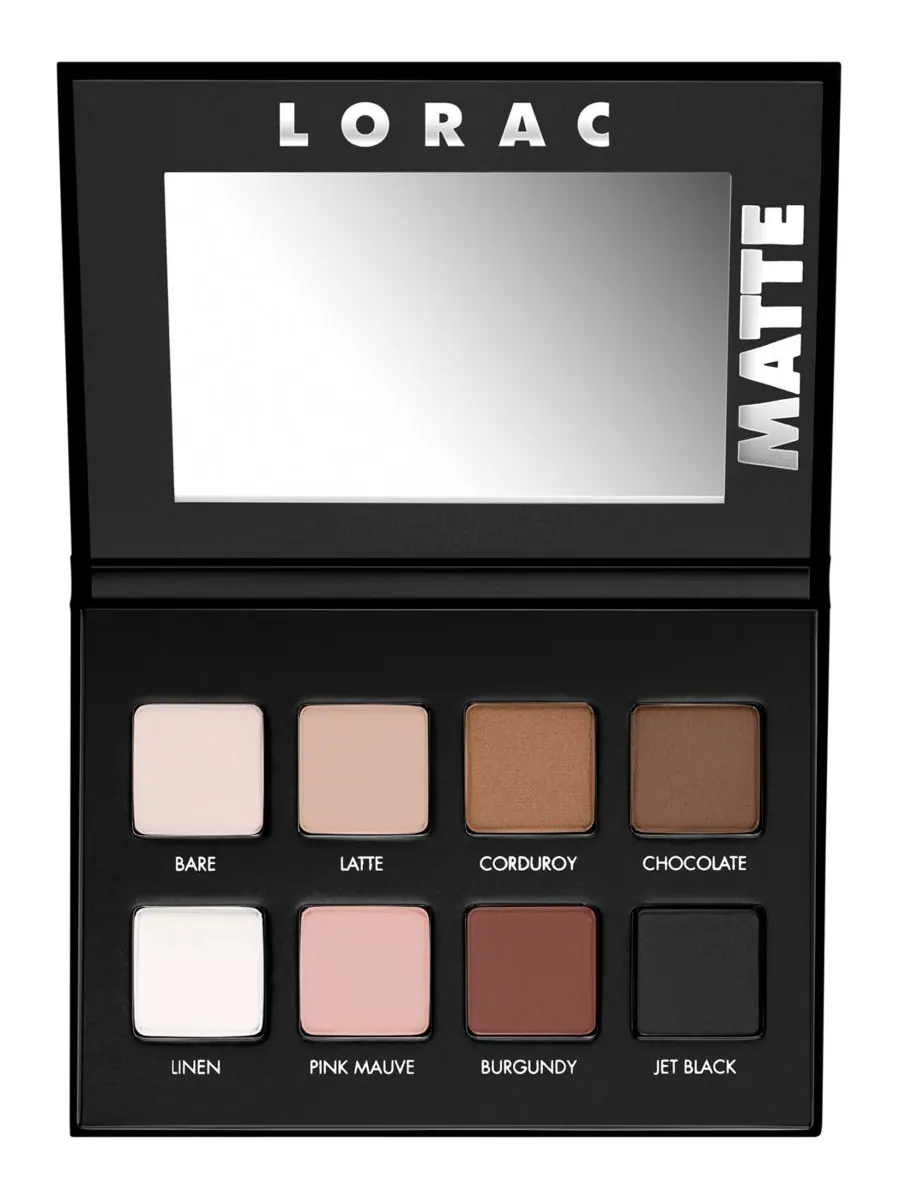 Палитра матовых теней для век PRO Lorac — мульти