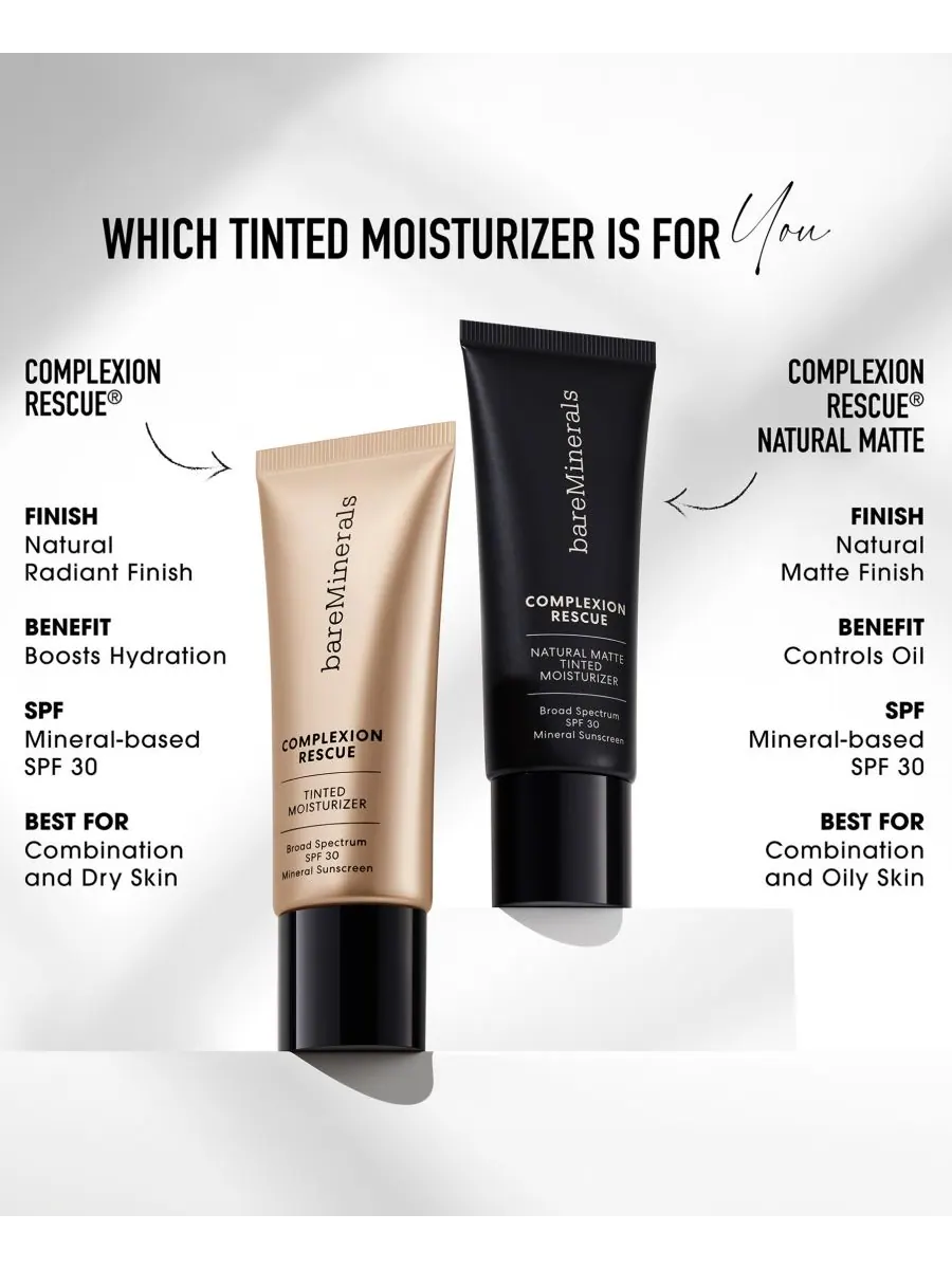 Крем для лица SPF BAREMINERALS Увлажняющий COMPLEXION RESCUE с натуральным матирующим эффектом и — изображение 8 из 9