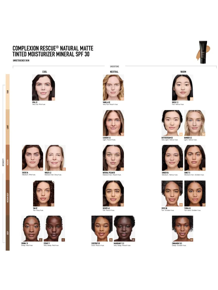Крем для лица SPF BAREMINERALS Увлажняющий COMPLEXION RESCUE с натуральным матирующим эффектом и — изображение 8 из 10
