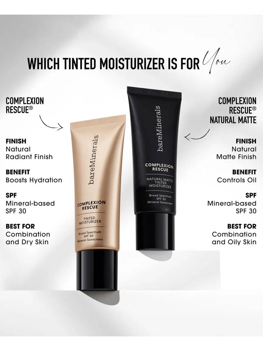 Крем для лица SPF BAREMINERALS Увлажняющий COMPLEXION RESCUE с натуральным матирующим эффектом и — изображение 8 из 10