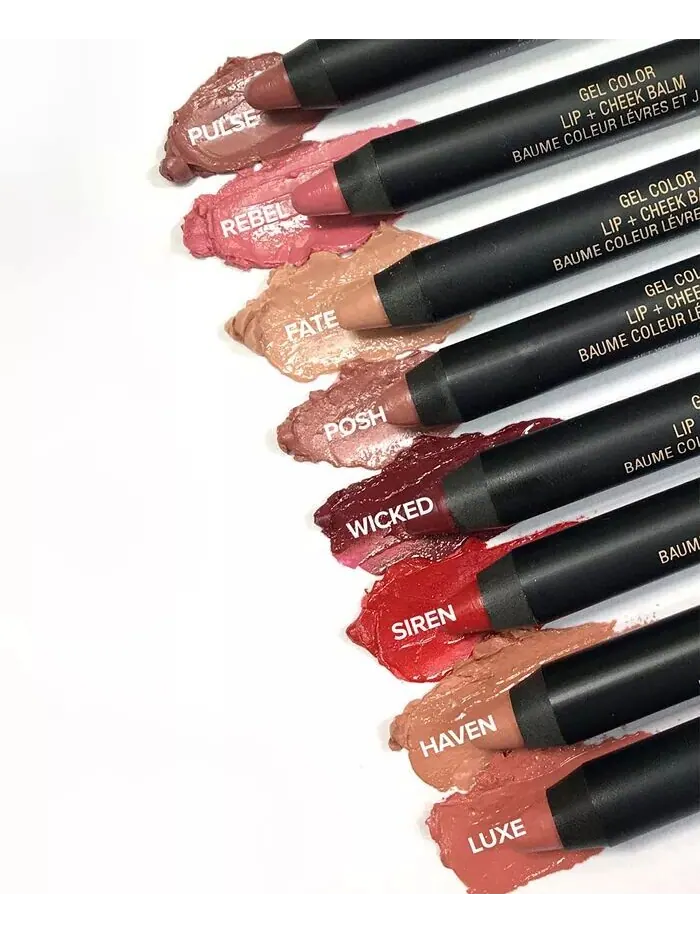 Гель-краска для губ + бальзам для щек Nudestix, цвет Rebel — изображение 5 из 6
