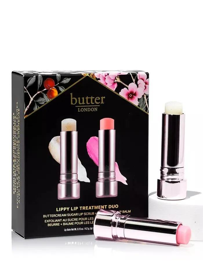 2 шт. Набор для ухода за губами Lippy Butter London — мульти