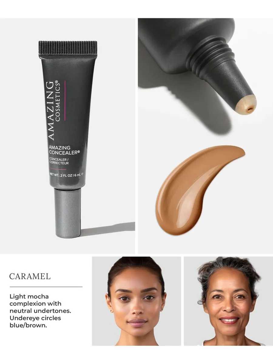 Консилер с полным покрытием, корректирующий цвет лица AMAZINGCOSMETICS — изображение 2 из 8