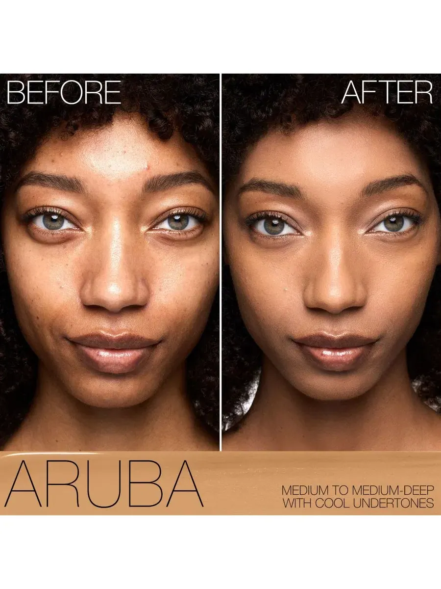 Натуральная матирующая стойкая тональная основа, 28 г Nars, aruba — изображение 2 из 12