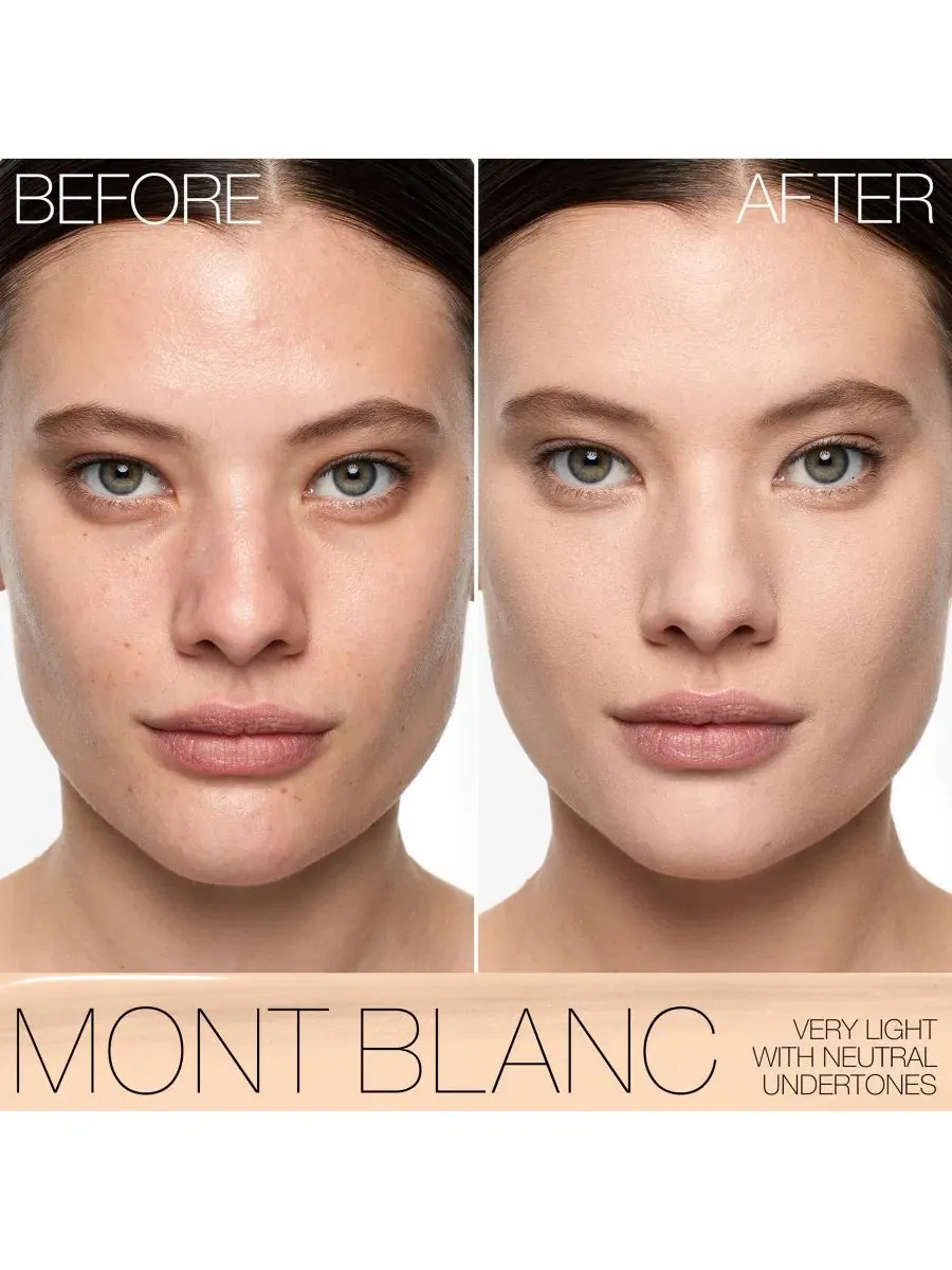 Натуральная матирующая стойкая тональная основа, 28 г Nars, mont blanc — изображение 2 из 12
