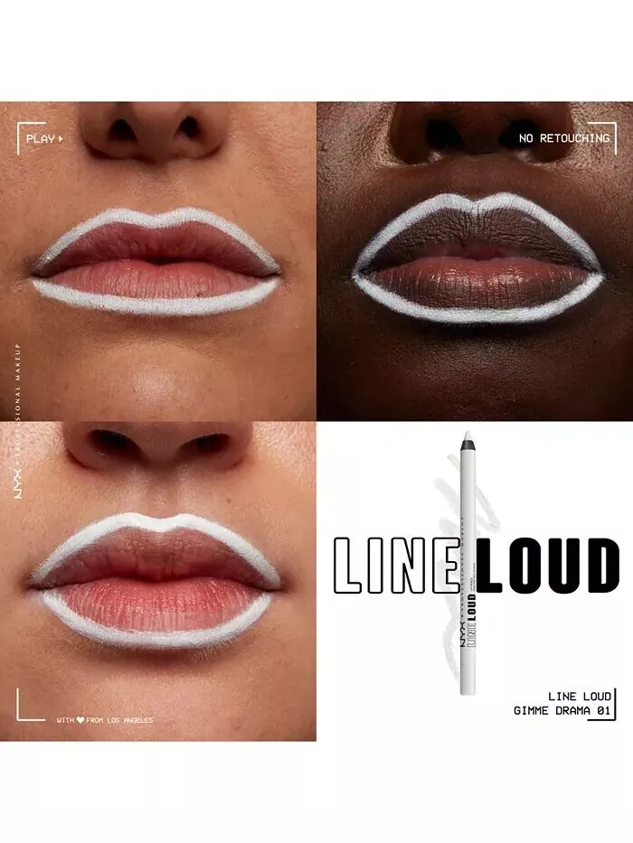Карандаш для губ Line Loud Nyx Professional Makeup, цвет Gimme Drama — изображение 2 из 9