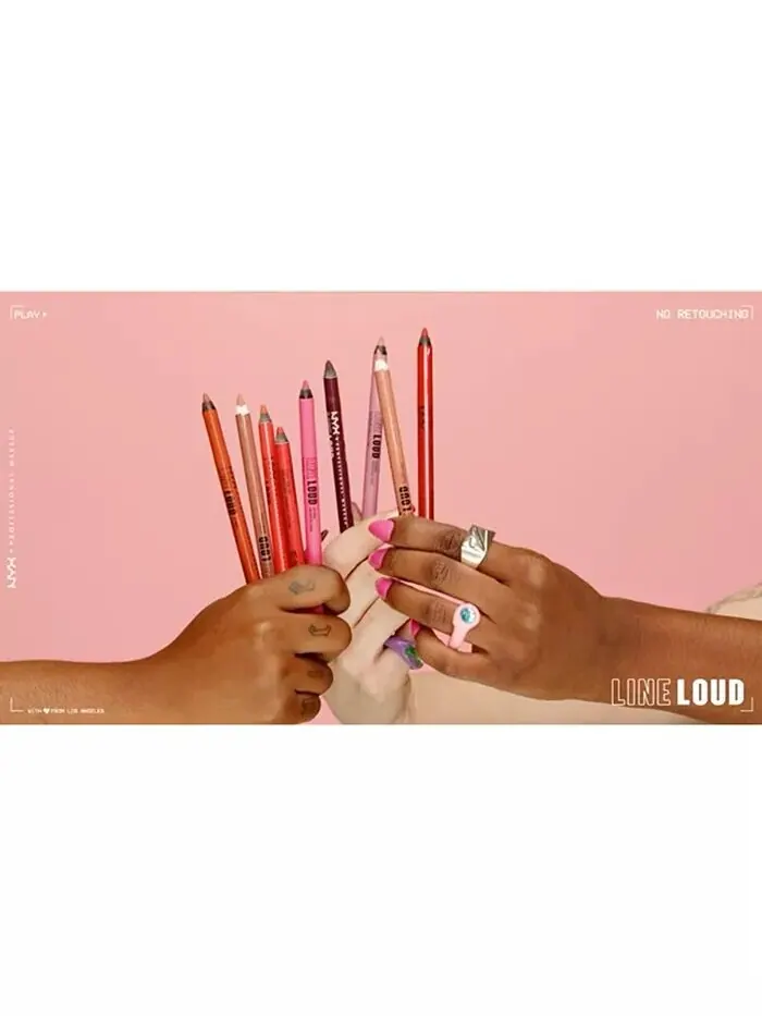 Карандаш для губ Line Loud Nyx Professional Makeup — изображение 8 из 9