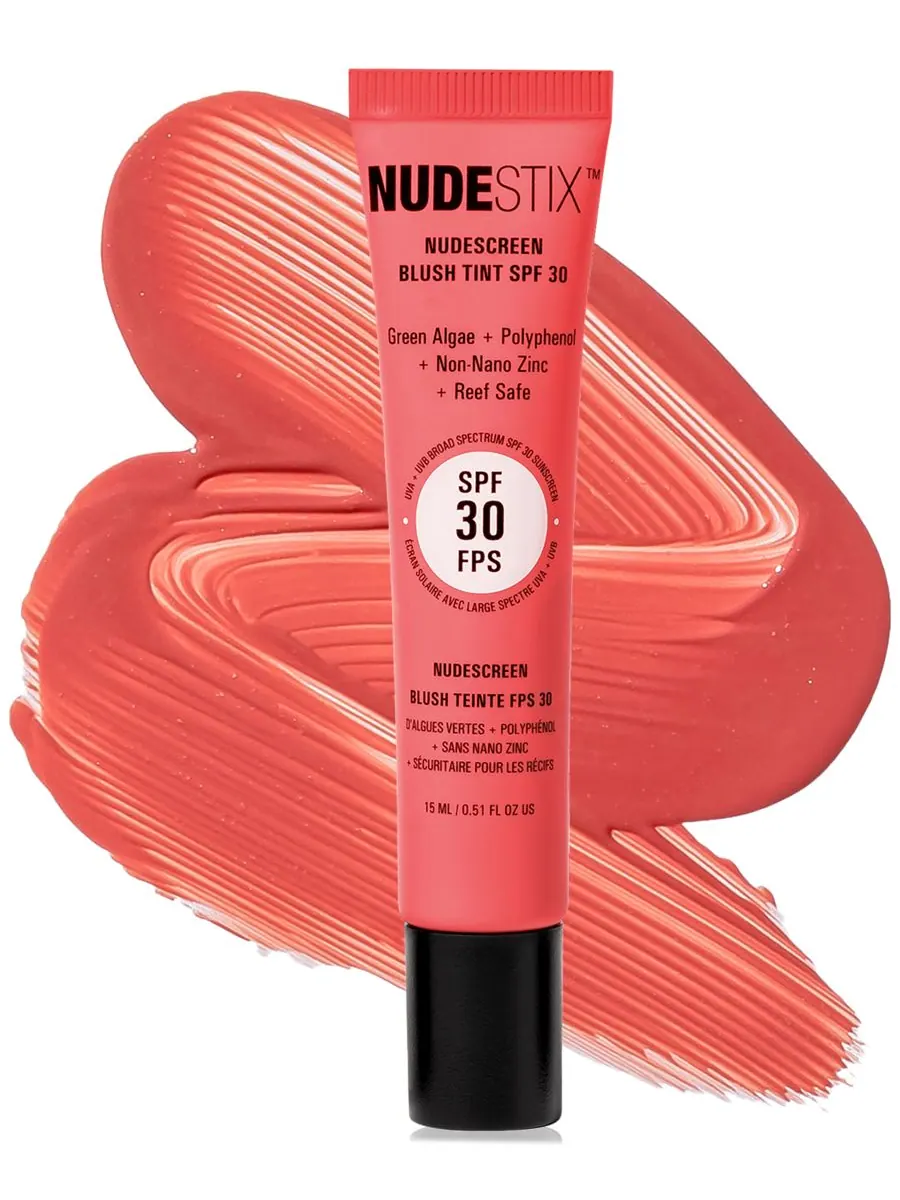 Румяна-тинт Nudescreen SPF 30 NUDESTIX, цвет strawberry sunburst — изображение 1 из 9