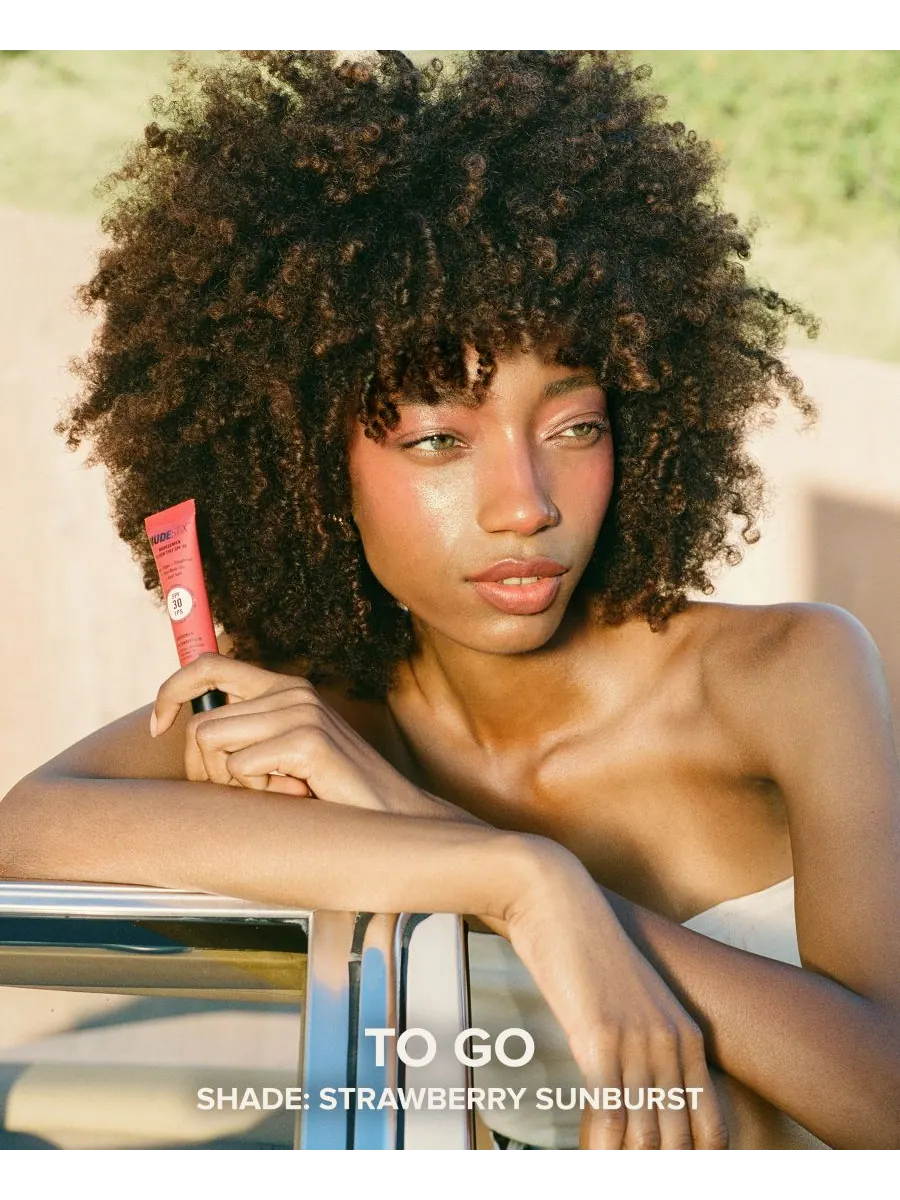 Румяна-тинт Nudescreen SPF 30 NUDESTIX, цвет strawberry sunburst — изображение 6 из 9