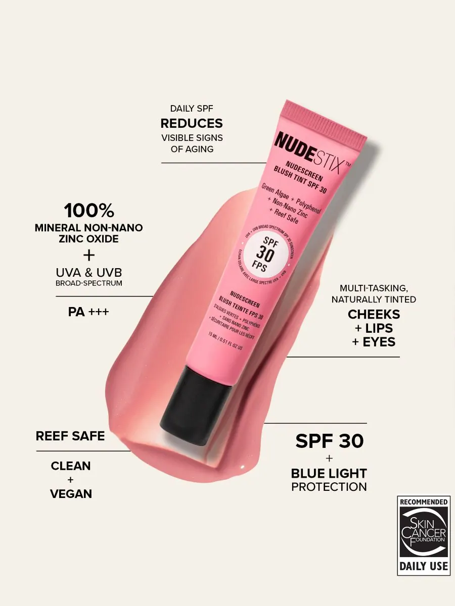 Румяна-тинт Nudescreen SPF 30 NUDESTIX — изображение 5 из 10