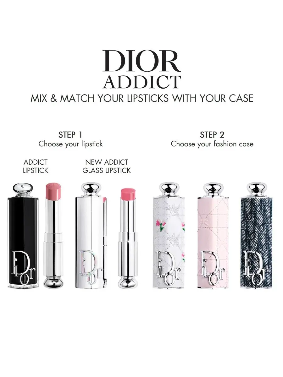Помада-блеск для губ Addict Glass, 2.5 г DIOR, 504 DIOR Sweet — изображение 12 из 16