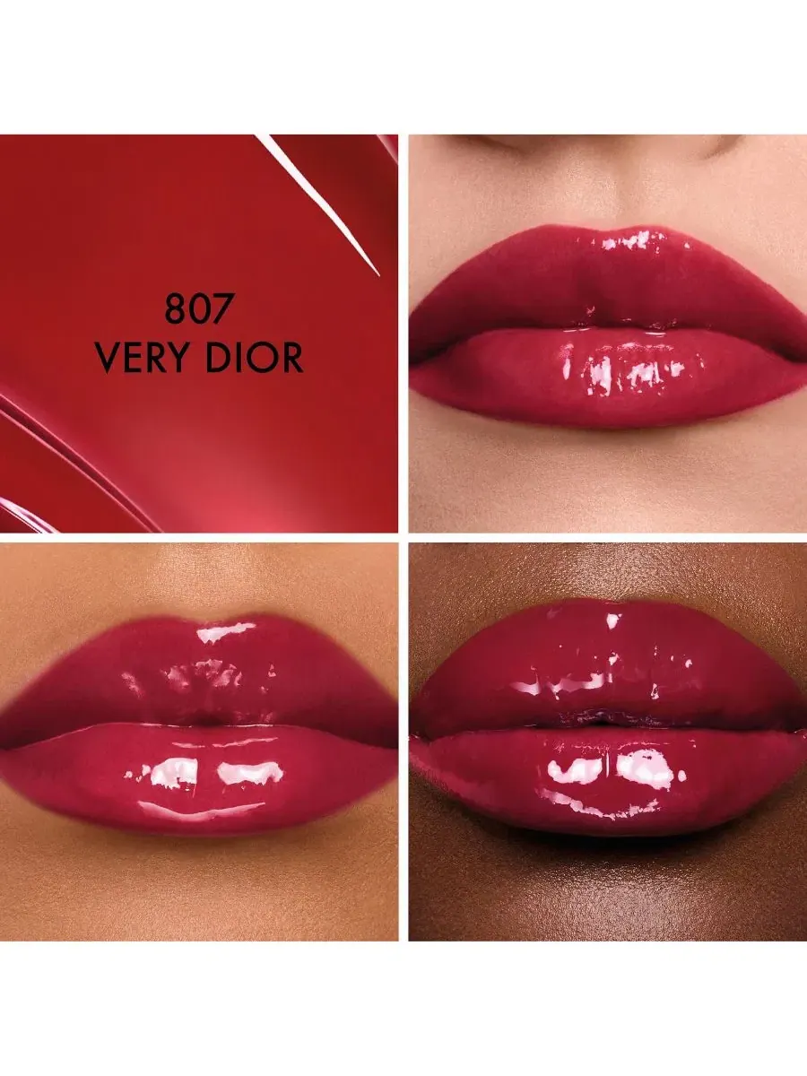 Губная помада-блеск Addict Glass, 2,5 г DIOR, 807 Very DIOR — изображение 10 из 14