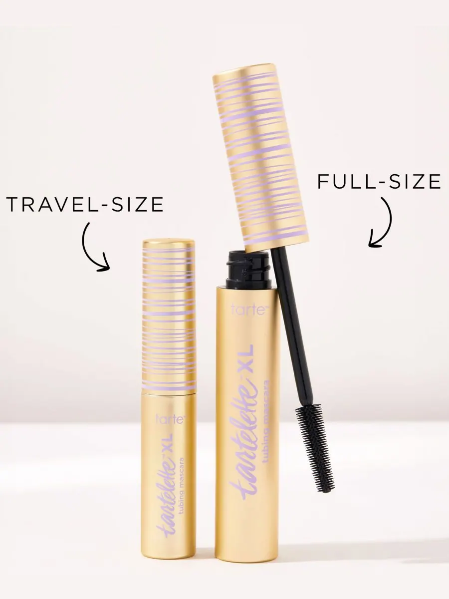 Тушь для ресниц Tartelette XL Tubing Mascara дорожного размера Tarte — изображение 7 из 9