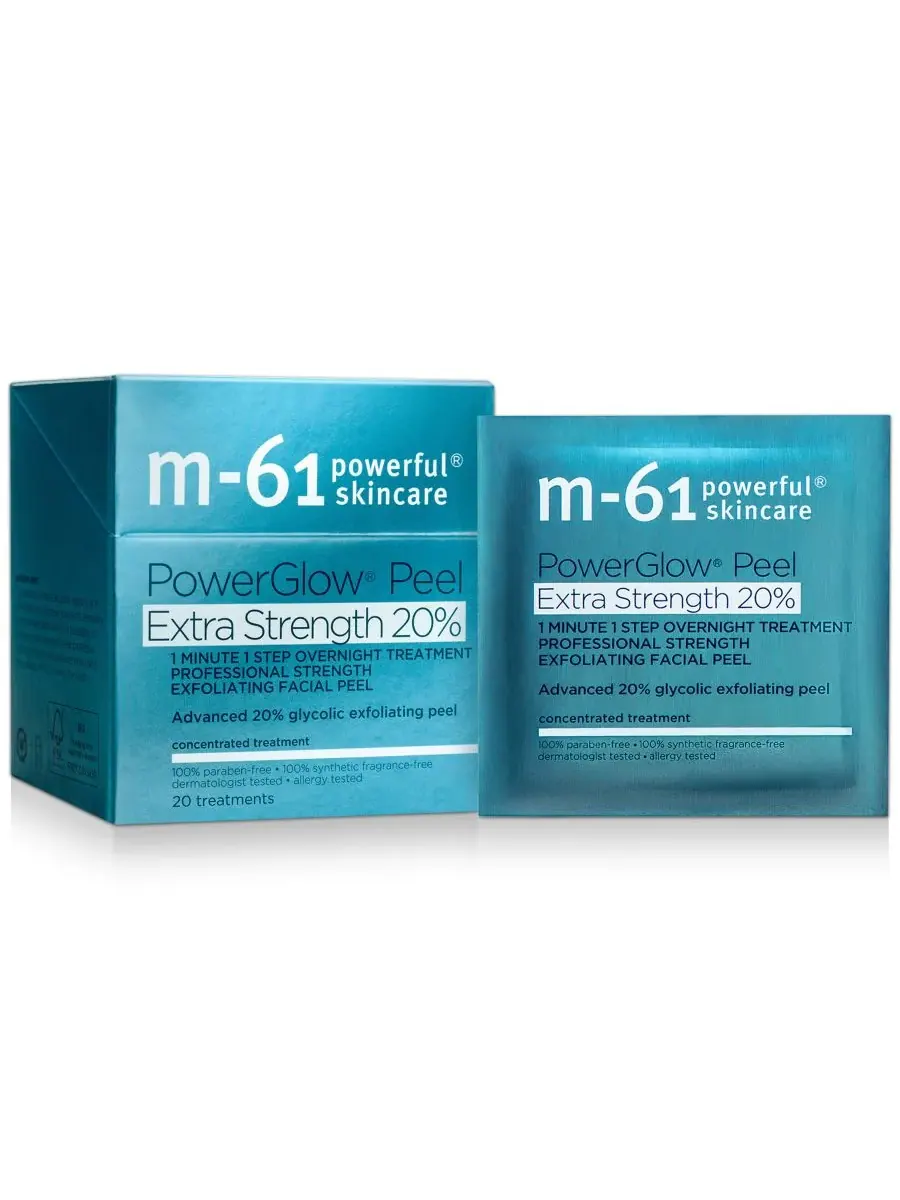 Сыворотка M-61 By Bluemercury — PowerGlow Extra Strength %, 20 процедур — мульти