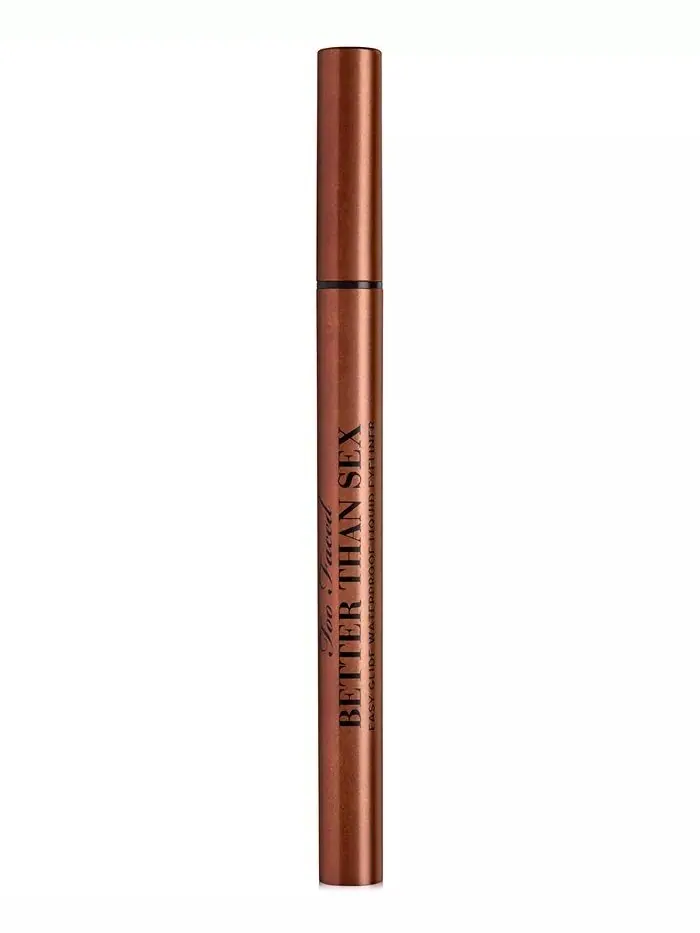 Водостойкая жидкая подводка для глаз Better Than Sex Easy Glide Too Faced — изображение 6 из 6