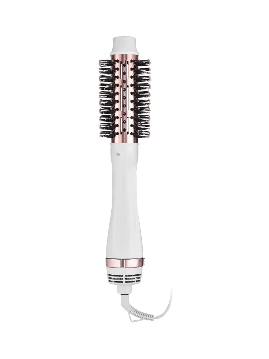 StyleCraft Professional Щетка для укладки волос Lil' Hot Body Blowout Brush - белая/розовая — 5
